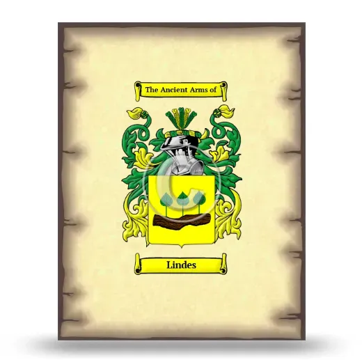 Lindes Coat of Arms Print