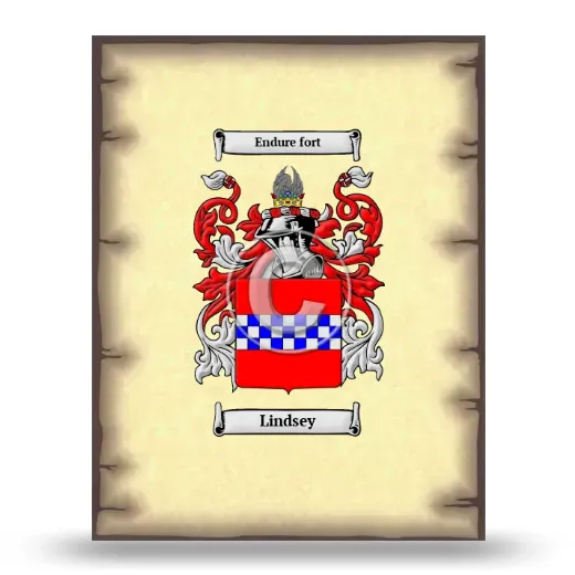 Lindsey Coat of Arms Print