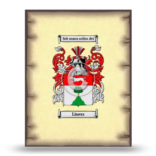 Liness Coat of Arms Print