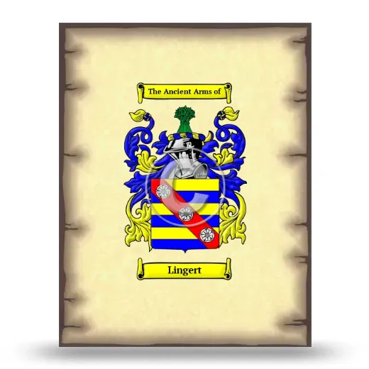 Lingert Coat of Arms Print