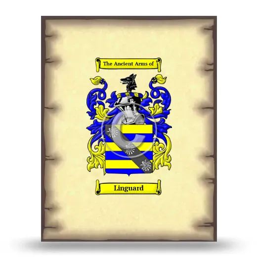 Linguard Coat of Arms Print