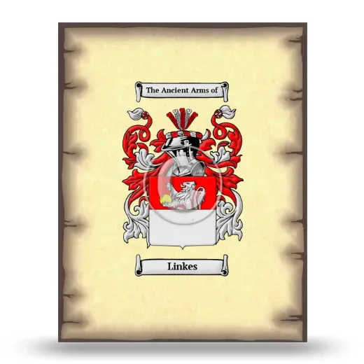 Linkes Coat of Arms Print