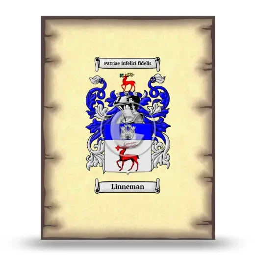 Linneman Coat of Arms Print