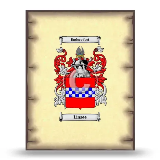 Linsee Coat of Arms Print