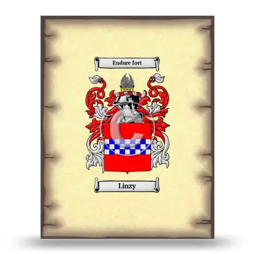 Linzy Coat of Arms Print