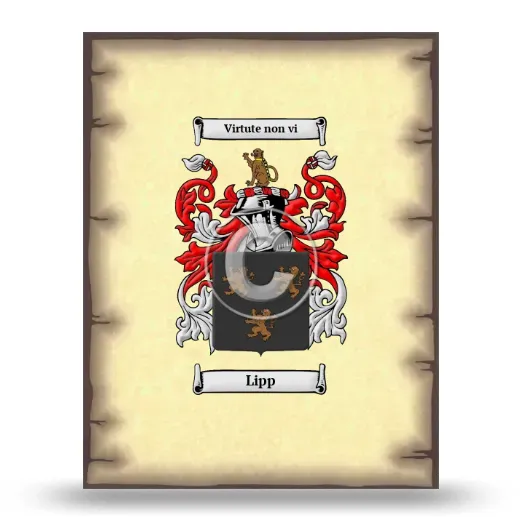 Lipp Coat of Arms Print
