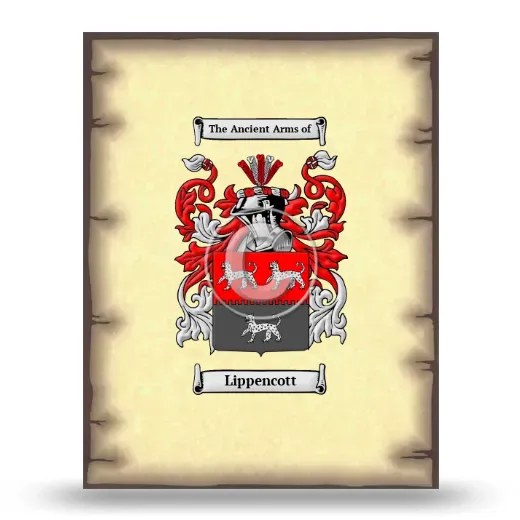 Lippencott Coat of Arms Print