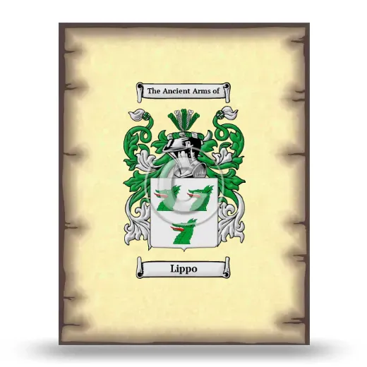 Lippo Coat of Arms Print