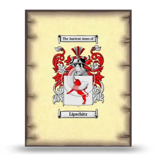 Lipschitz Coat of Arms Print