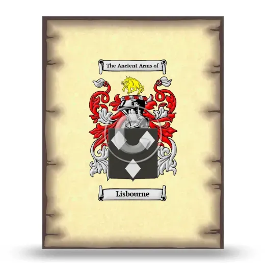 Lisbourne Coat of Arms Print