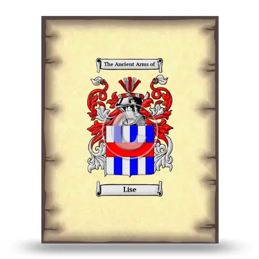 Lise Coat of Arms Print