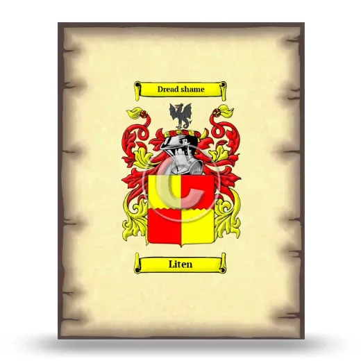 Liten Coat of Arms Print