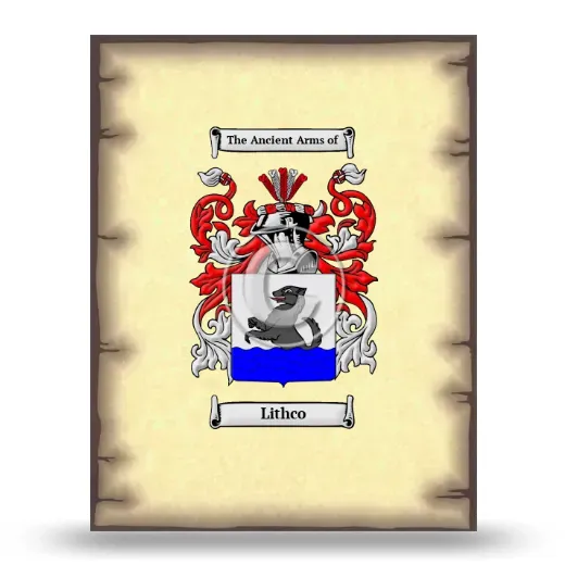 Lithco Coat of Arms Print