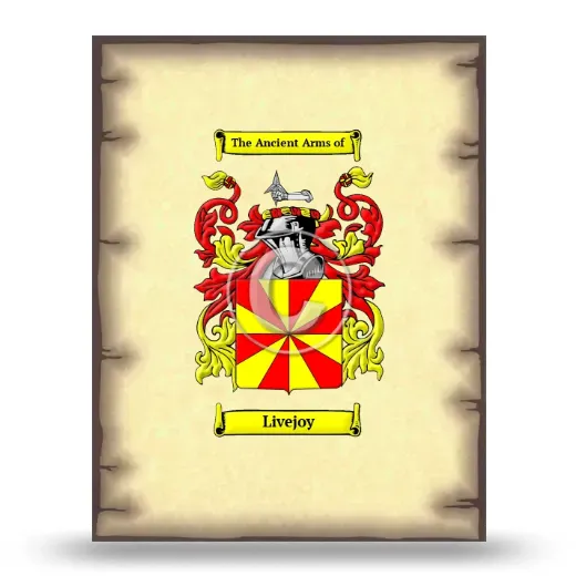 Livejoy Coat of Arms Print
