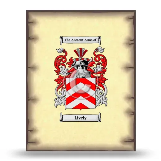 Lively Coat of Arms Print