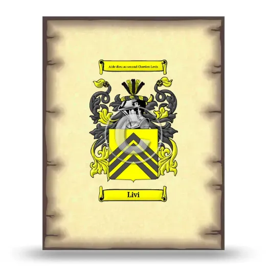 Livi Coat of Arms Print