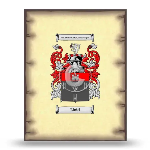 Lloid Coat of Arms Print