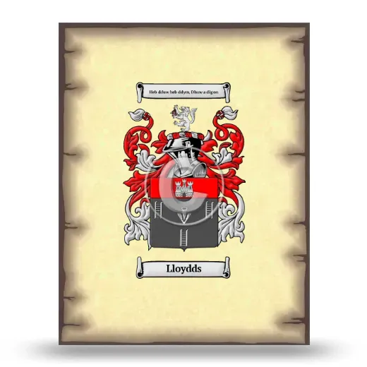 Lloydds Coat of Arms Print