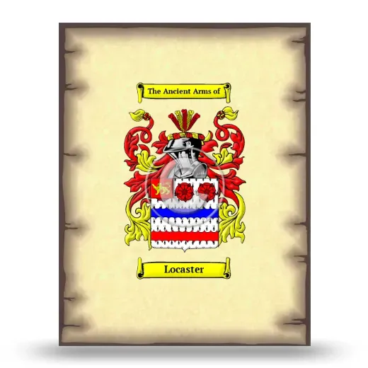 Locaster Coat of Arms Print