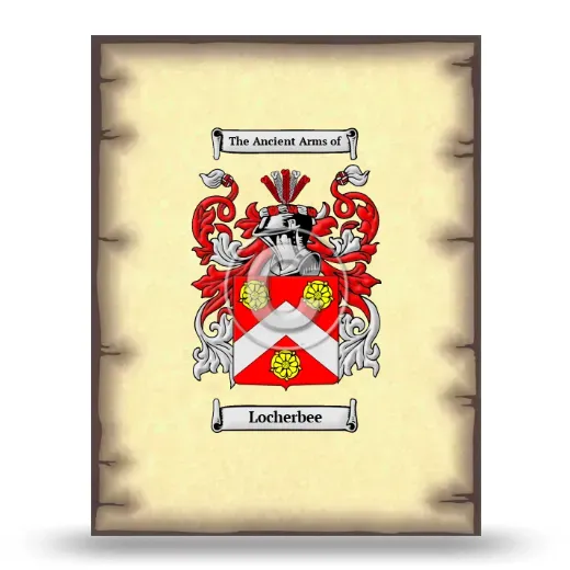 Locherbee Coat of Arms Print