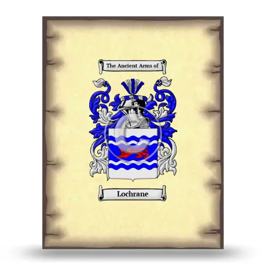 Lochrane Coat of Arms Print