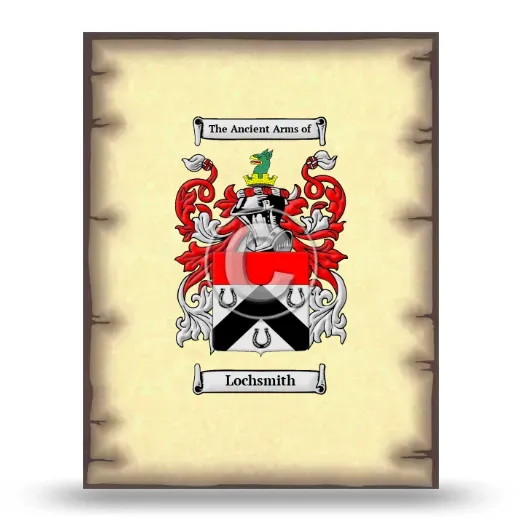 Lochsmith Coat of Arms Print