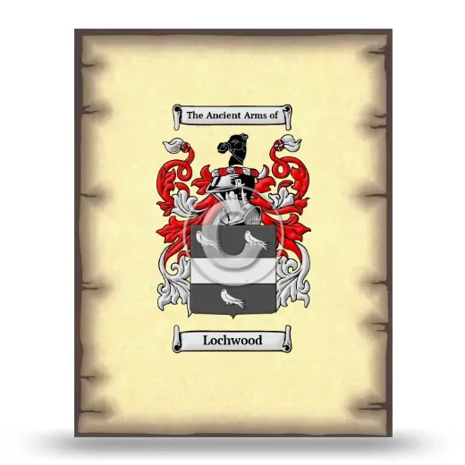 Lochwood Coat of Arms Print