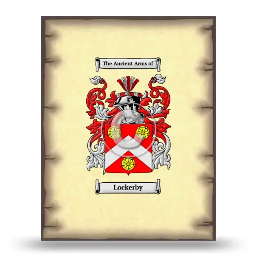 Lockerby Coat of Arms Print