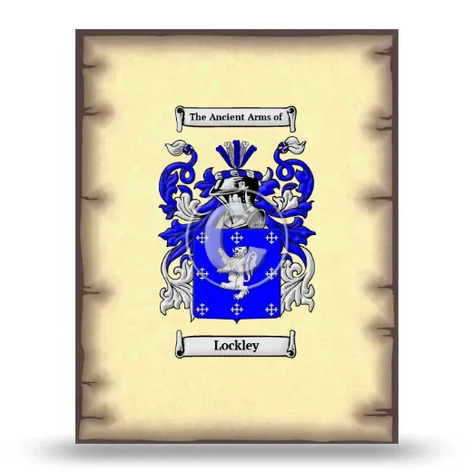 Lockley Coat of Arms Print