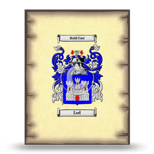 Lod Coat of Arms Print