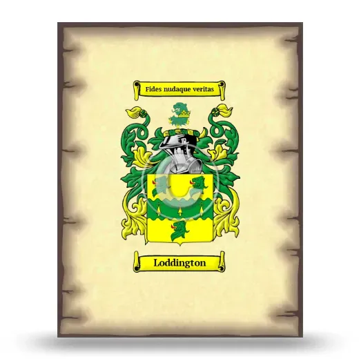 Loddington Coat of Arms Print