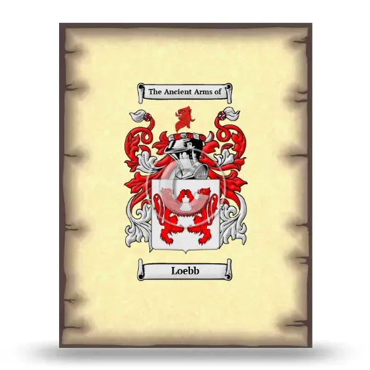 Loebb Coat of Arms Print