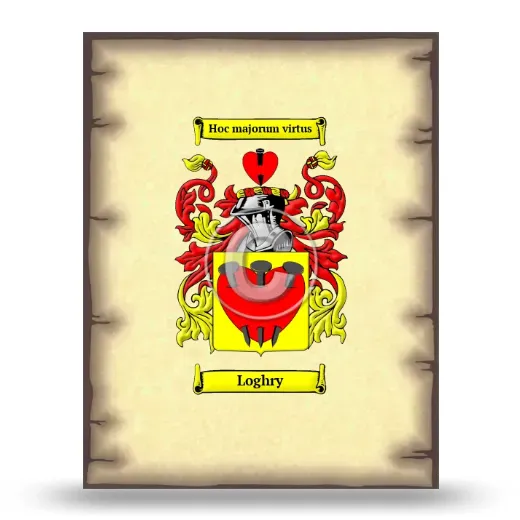 Loghry Coat of Arms Print