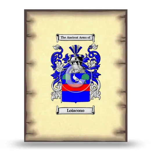Loiacono Coat of Arms Print