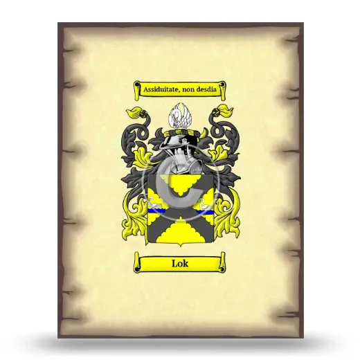 Lok Coat of Arms Print