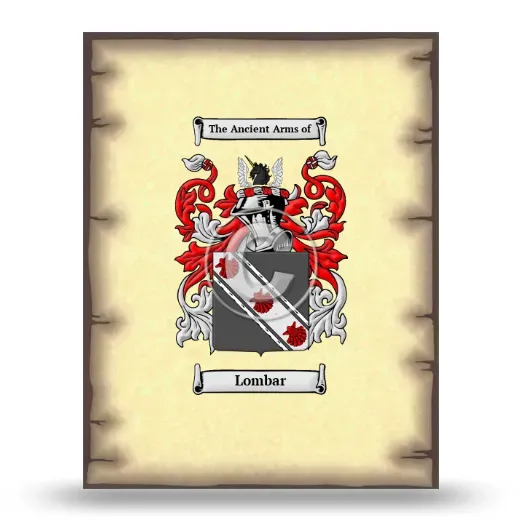 Lombar Coat of Arms Print
