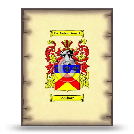 Lombard Coat of Arms Print
