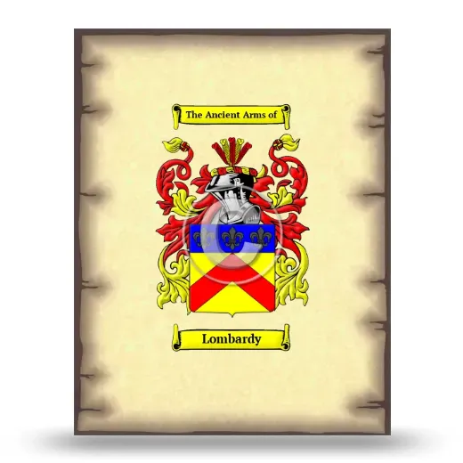 Lombardy Coat of Arms Print