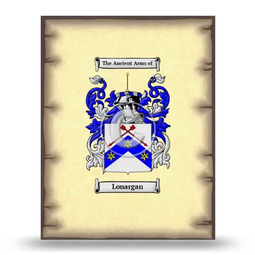 Lonargan Coat of Arms Print