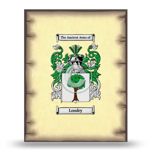 Londry Coat of Arms Print