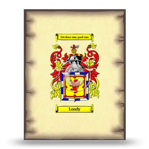 Londy Coat of Arms Print