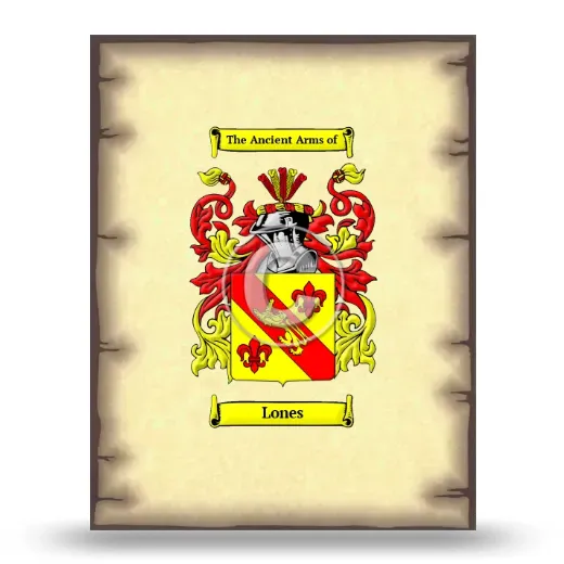 Lones Coat of Arms Print