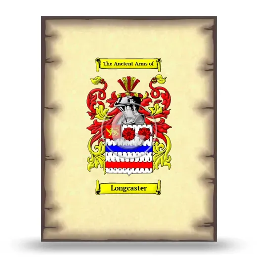 Longcaster Coat of Arms Print