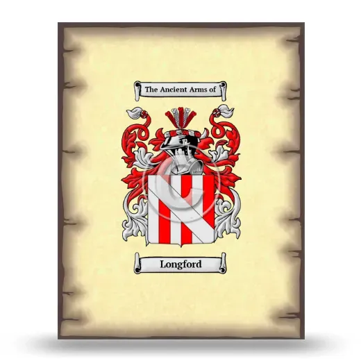 Longford Coat of Arms Print