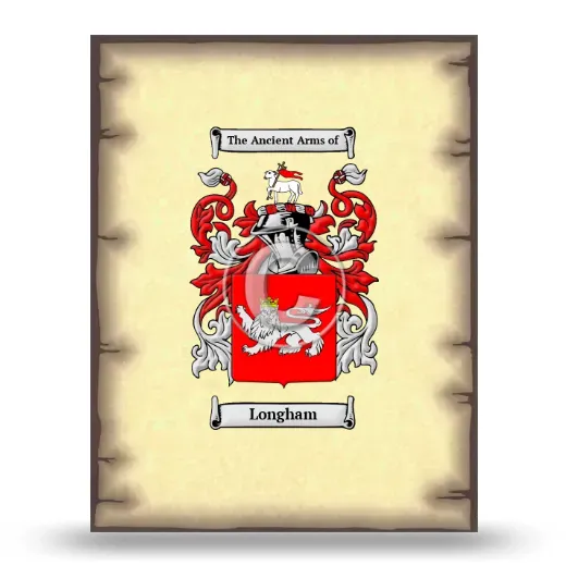 Longham Coat of Arms Print