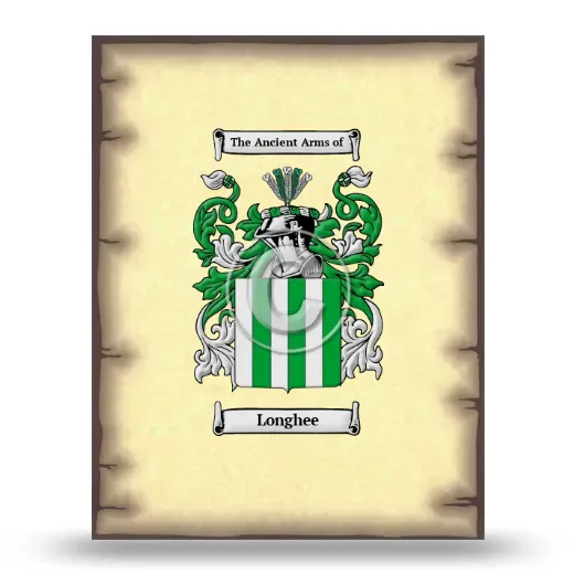 Longhee Coat of Arms Print