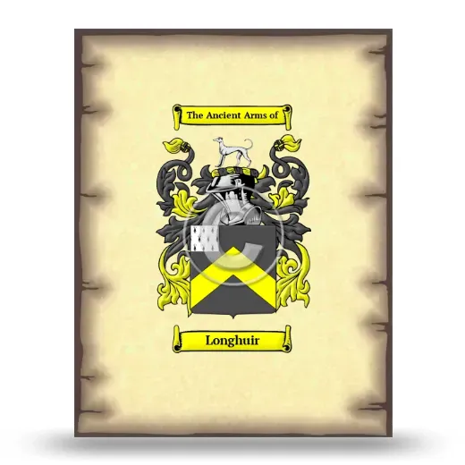 Longhuir Coat of Arms Print