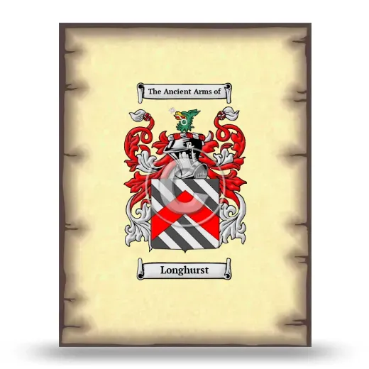 Longhurst Coat of Arms Print