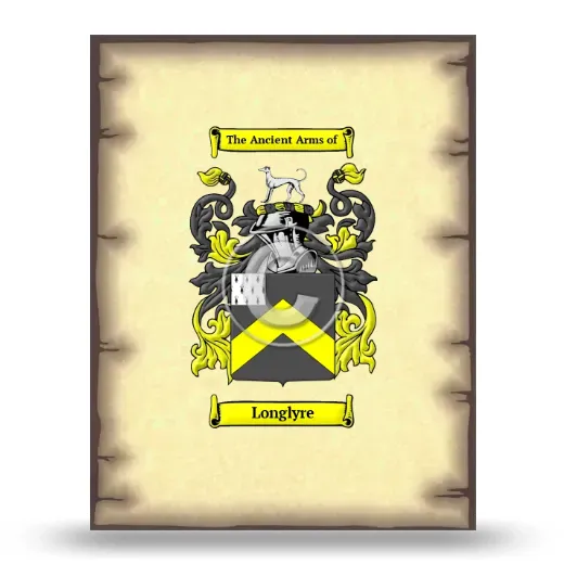 Longlyre Coat of Arms Print