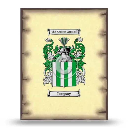Longsay Coat of Arms Print
